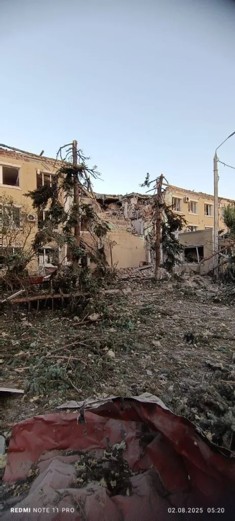 ВС РФ ночью нанесли удары по военным объектам в шести областях Украины на 02.08.2025 года