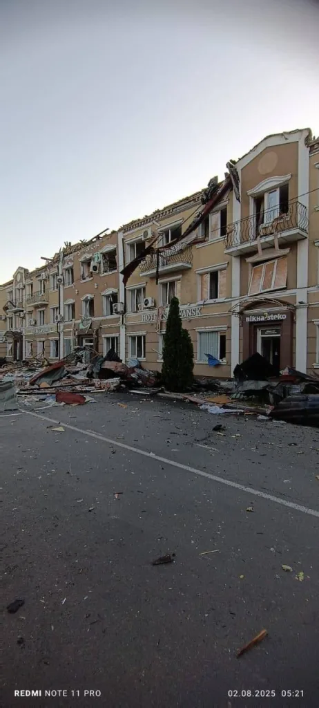 ВС РФ ночью нанесли удары по военным объектам в шести областях Украины на 02.08.2025 года