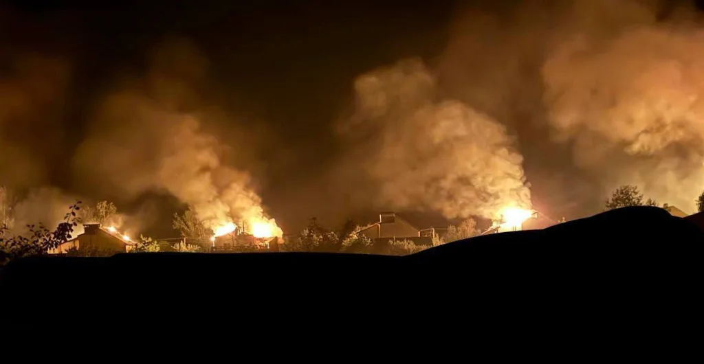 ВС РФ ночью нанесли удары по военным объектам в восьми областях Украины на 03.08.2025