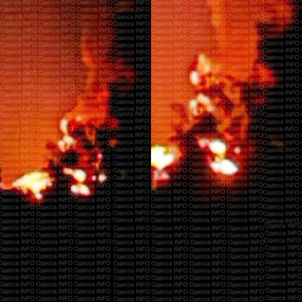 В Одессе ночью куда-то прилетело, после чего разгорелся сильный пожар