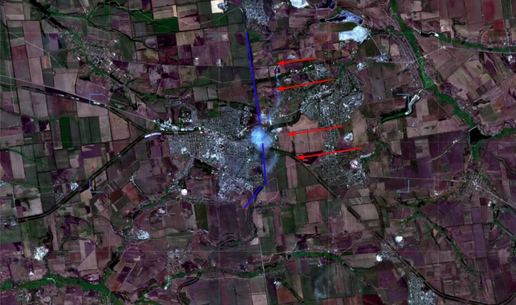 Покровский выступ в динамике даёт совершенно чёткое понимание, что у РФ на этом направлении если не полный карт-бланш, то по крайней мере — оперативно и тактически неплохое пространство для манёвра