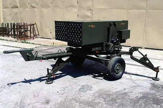 Поражение хорватской легкой буксируемой 70-мм РСЗО M93A3 Heron (Čaplja), стоящей на вооружении ВСУ