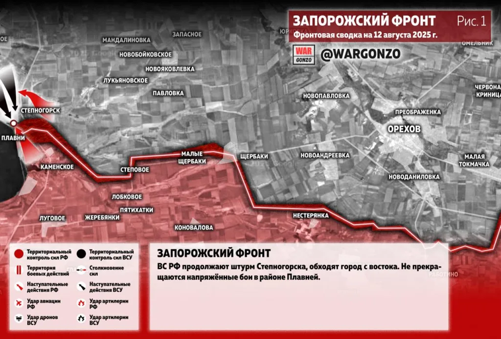 Варгонзо: Фронтовая сводка на утро 12.08.25