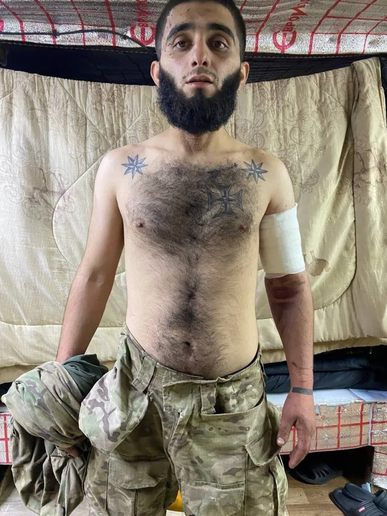 На границе ЛНР и Харьковской области был взят в плен Махироглы Азазаде - азербайджанский наемник, действовавший у села Петровское