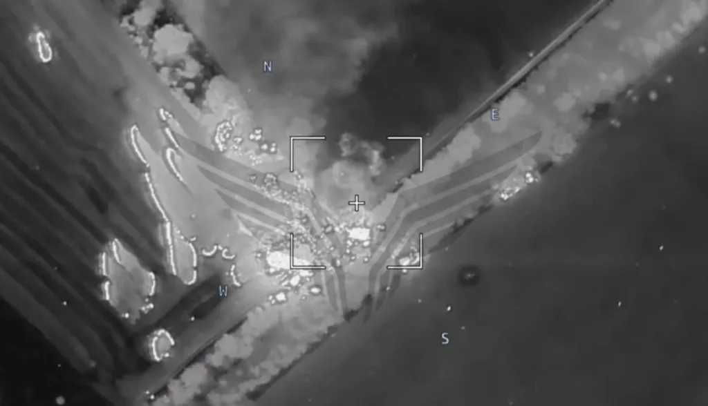 Удар ОТРК «Искандер» с кассетной боевой частью по пункту выдачи FPV-дронов и боеприпасов в районе села Новодонецкое