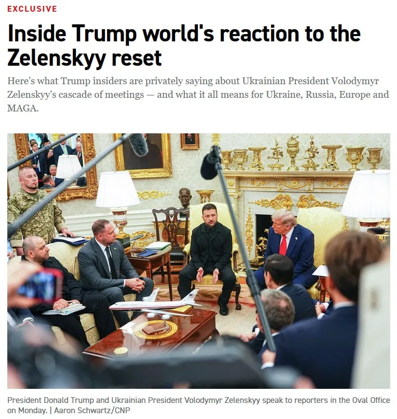 Владимир Путин хочет встретиться с Зеленским один на один, отвергая участие Трампа — Politico