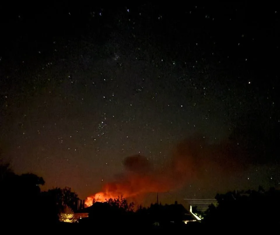 Удар БПЛА «Герань-2» по пункту сборки беспилотников 412-го полка БпС ВСУ в Славянске