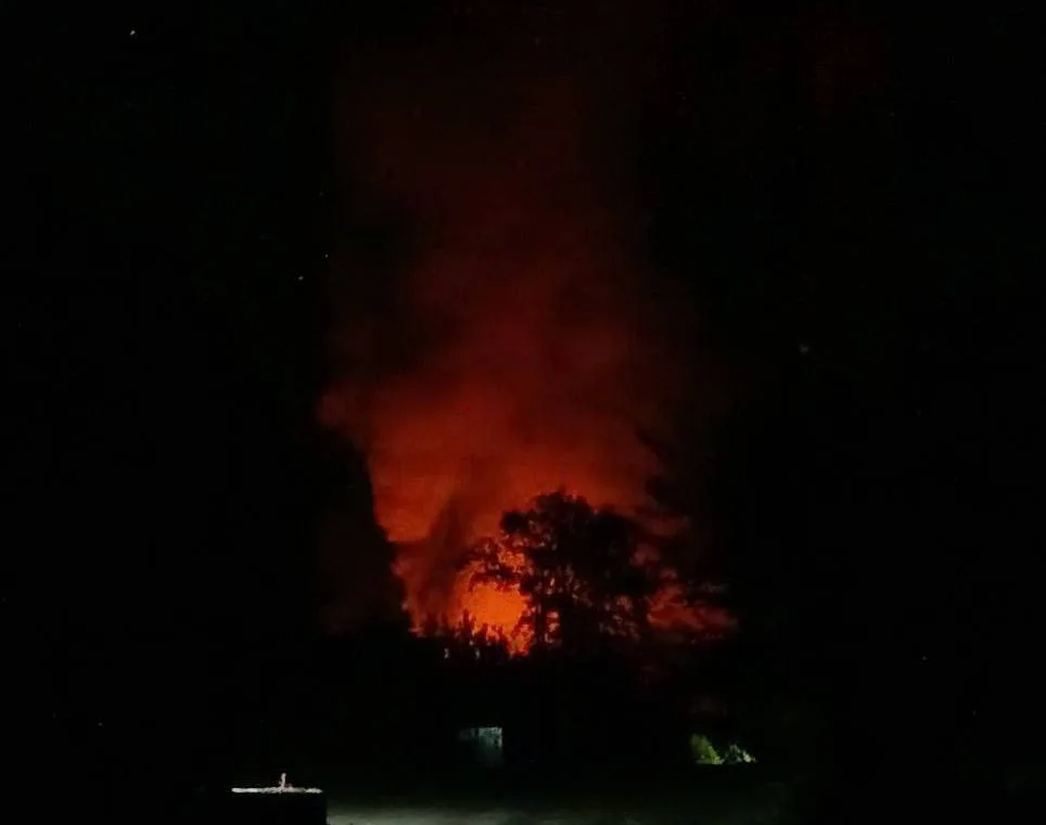 Удар БПЛА «Герань-2» по пункту сборки беспилотников 412-го полка БпС ВСУ в Славянске