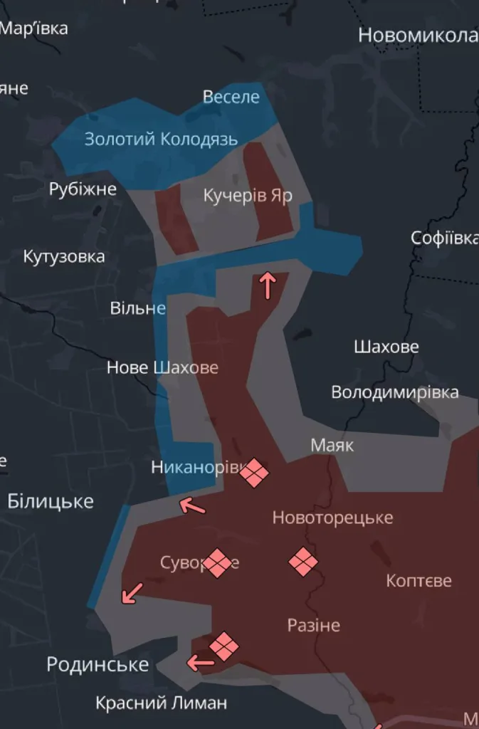 Почти 150 штурмовиков ВС РФ третьи сутки держат оборону в зоне прорыва на покровском направлении