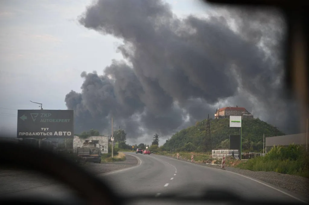 Комплексный ракетный удар по объектам ВПК Украины