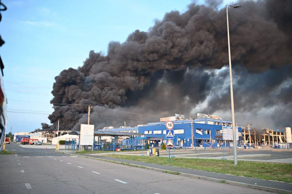 Комплексный ракетный удар по объектам ВПК Украины