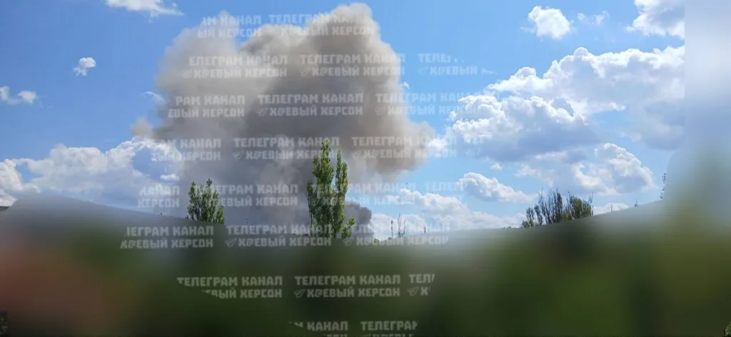 ВКС России нанесли авиаудар по Херсону