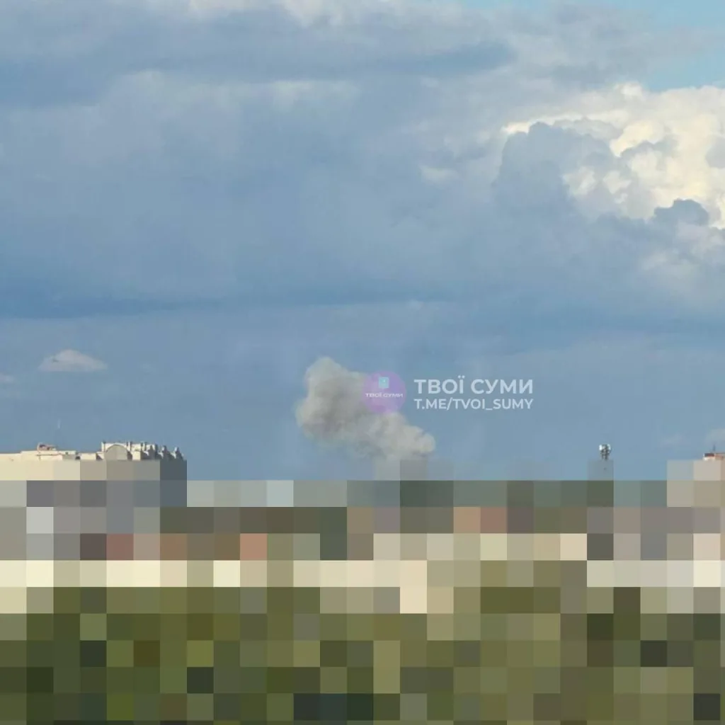 8 дронов Герань-2 атаковали цель в Сумах
