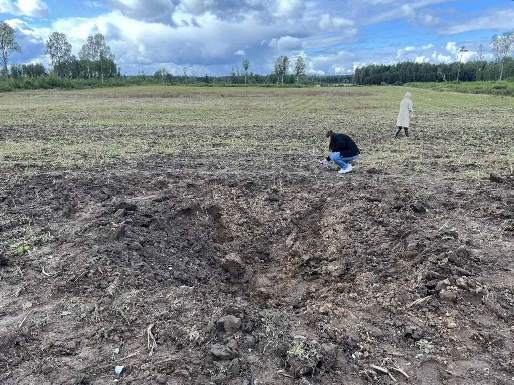 Интересный прецедент с падением дрона в Эстонии