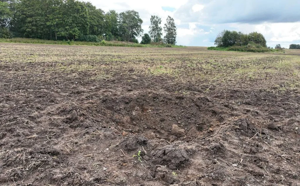 Интересный прецедент с падением дрона в Эстонии