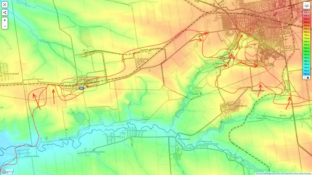 Юрий Подоляка — Покровское направление на вечер 27.08.25: Удачное, штурм Покровска