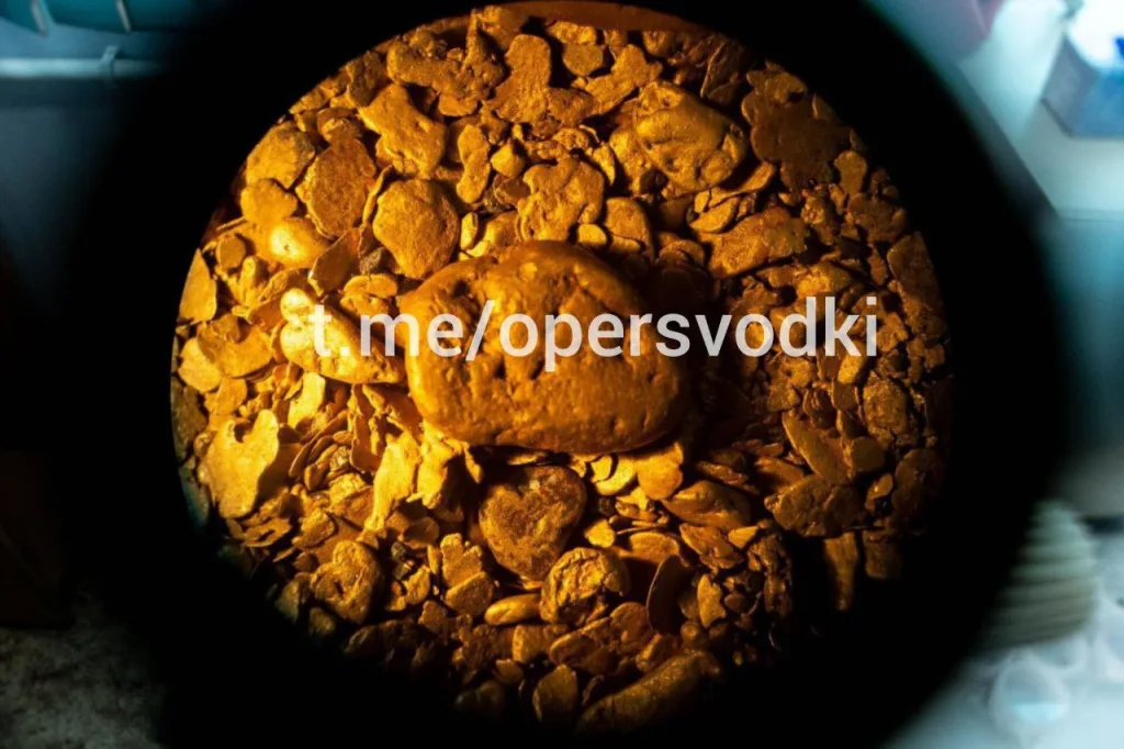 Сотрудники УФСБ России по Иркутской области изъяли крупнейшую в истории региона партию похищенного природного золота