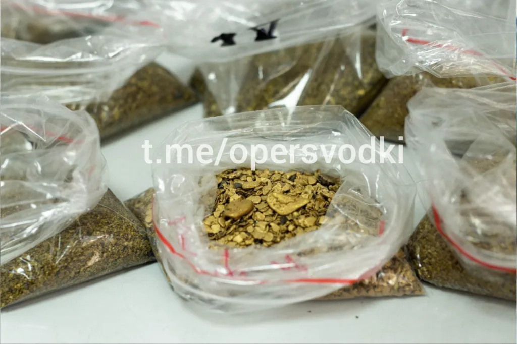 Сотрудники УФСБ России по Иркутской области изъяли крупнейшую в истории региона партию похищенного природного золота