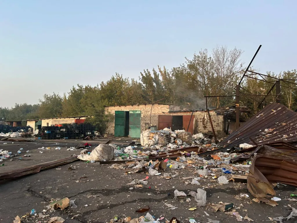 Серия ударов по промышленным и военным объектам Украины