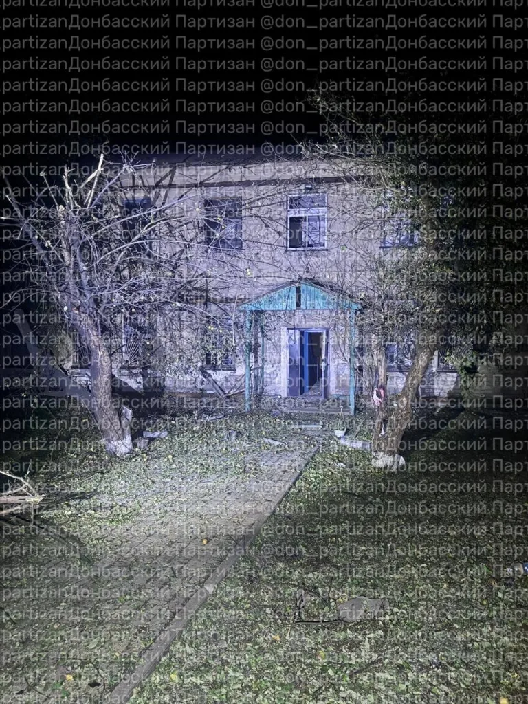 Удары по фронтовым и прифронтовым районам Донецкой области