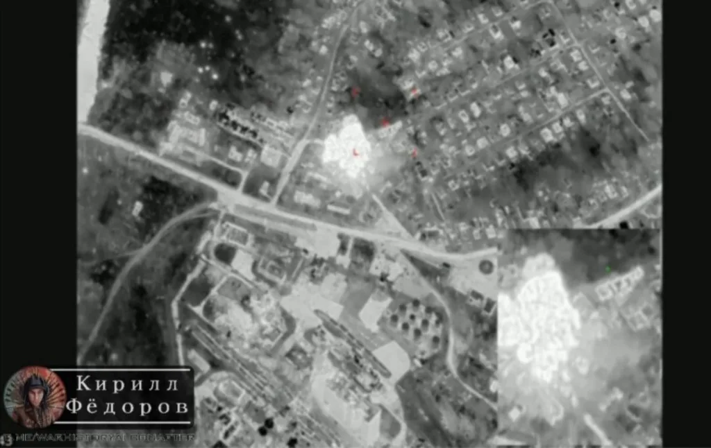 Русский бомбардировщик вновь уничтожает украинских оккупантов в Волчанске