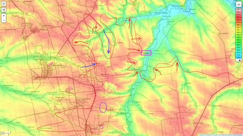 Юрий Подоляка — Покровское направление на 31.08.25: Торецкое