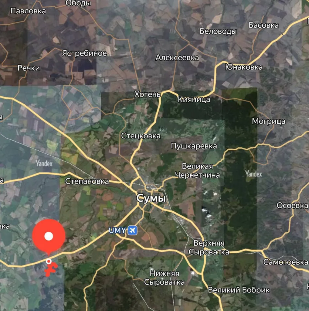 На Сумском направлении уничтожен ПВД 119-й бригады