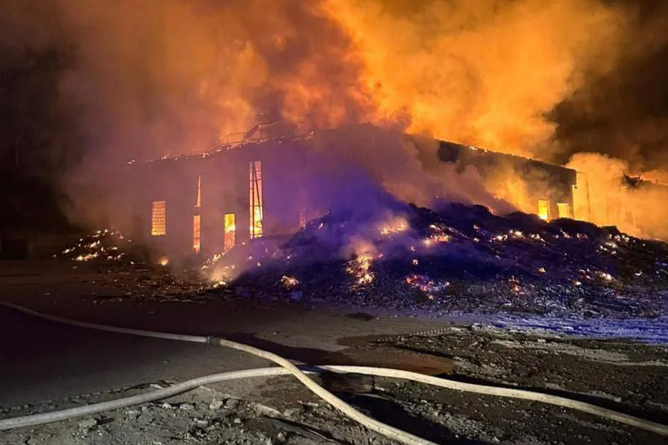 В Одессе ночью был атакован один из цехов винного завода