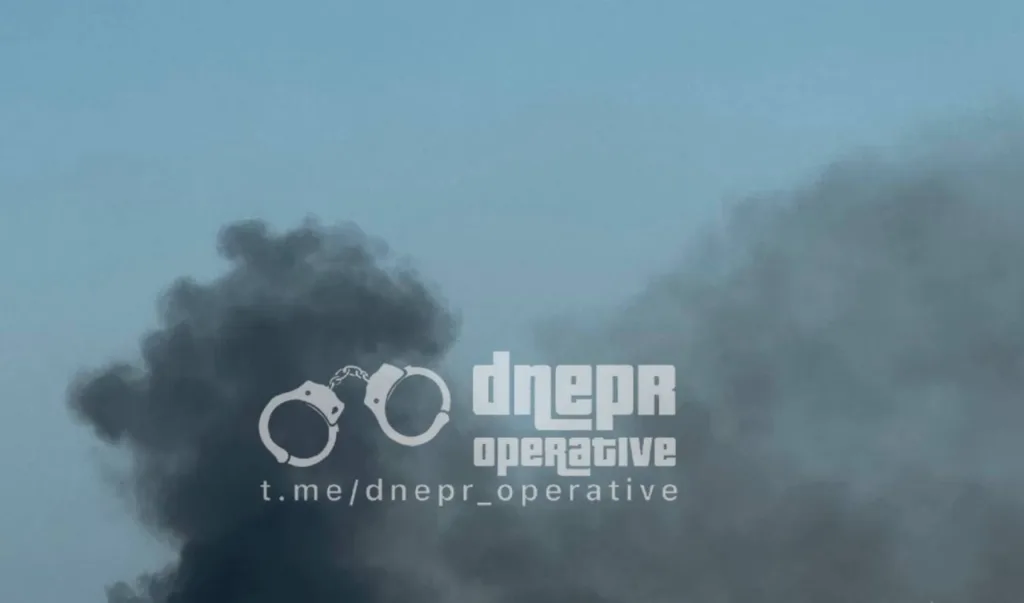 Удар ОТРК «Искандер-М» по аэродрому «Каменка» в Днепропетровске