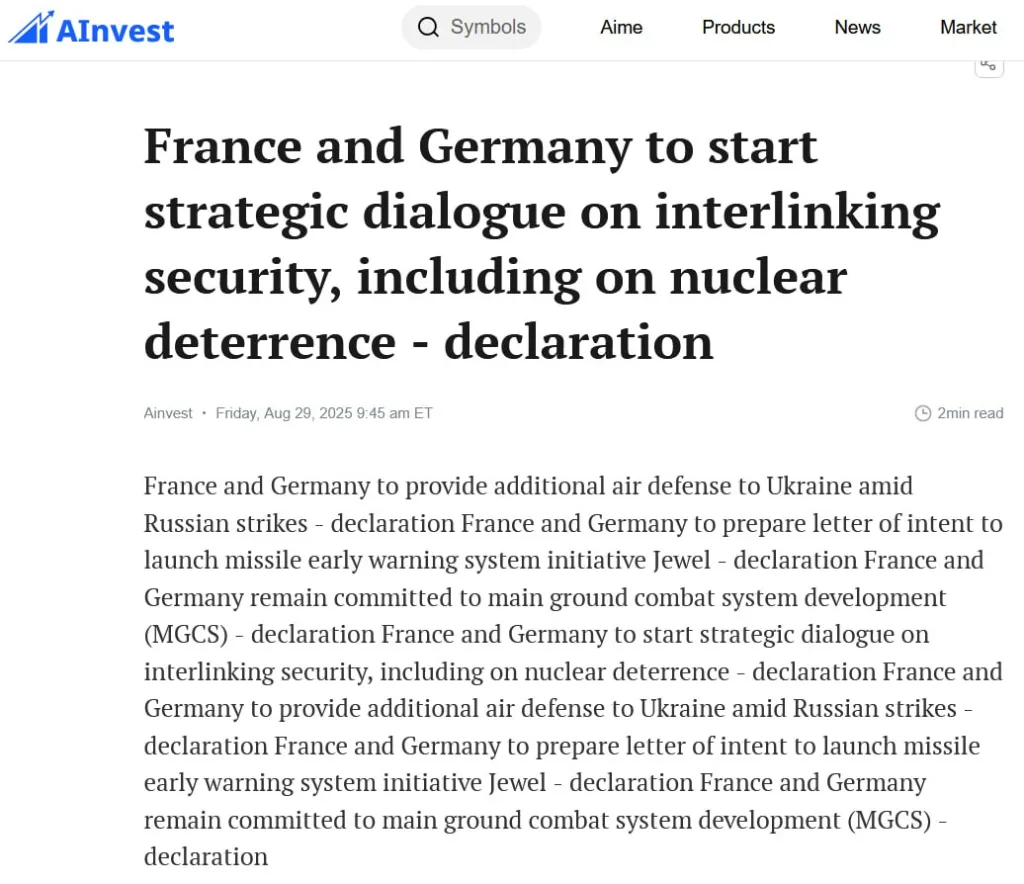 Европа нацелилась на Россию: запускается система раннего предупреждения