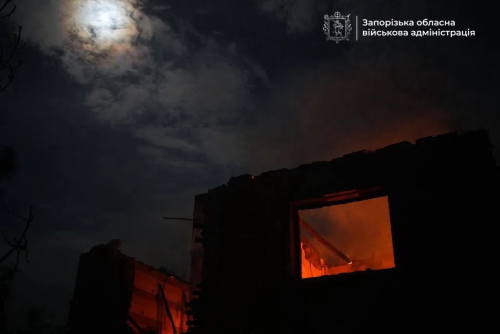 ВС РФ ночью нанесли удары по военным объектам в четырёх областях Украины