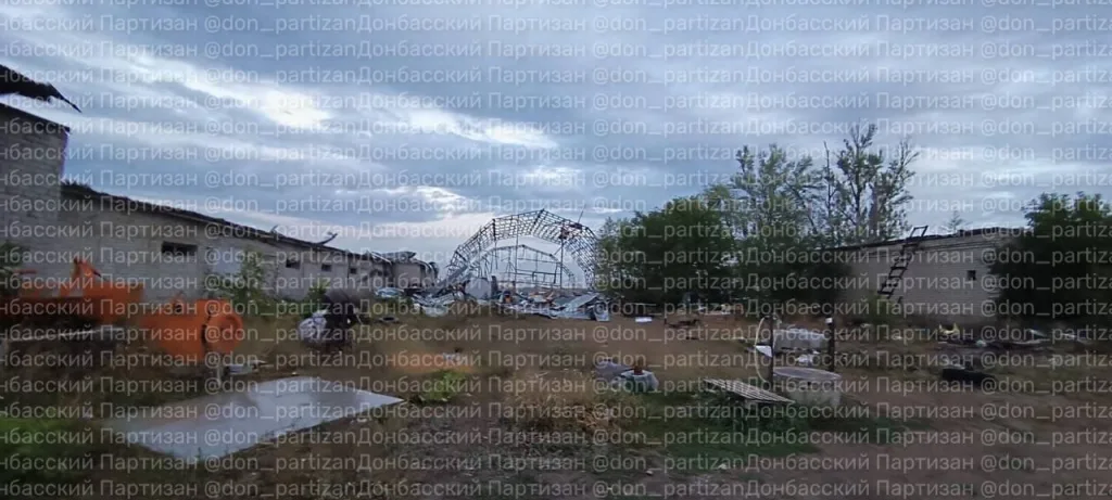 Удар по складу западного вооружения в селе Беззаботовка