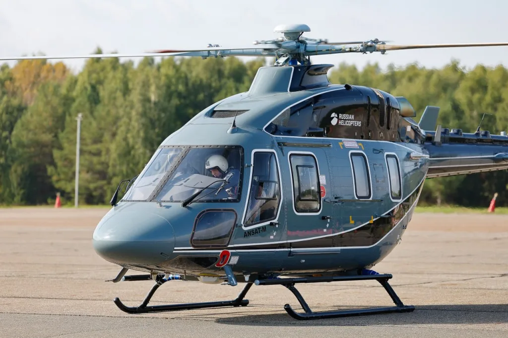 Импортозамещённый российский вертолёт «Ансат» поднялся в небо