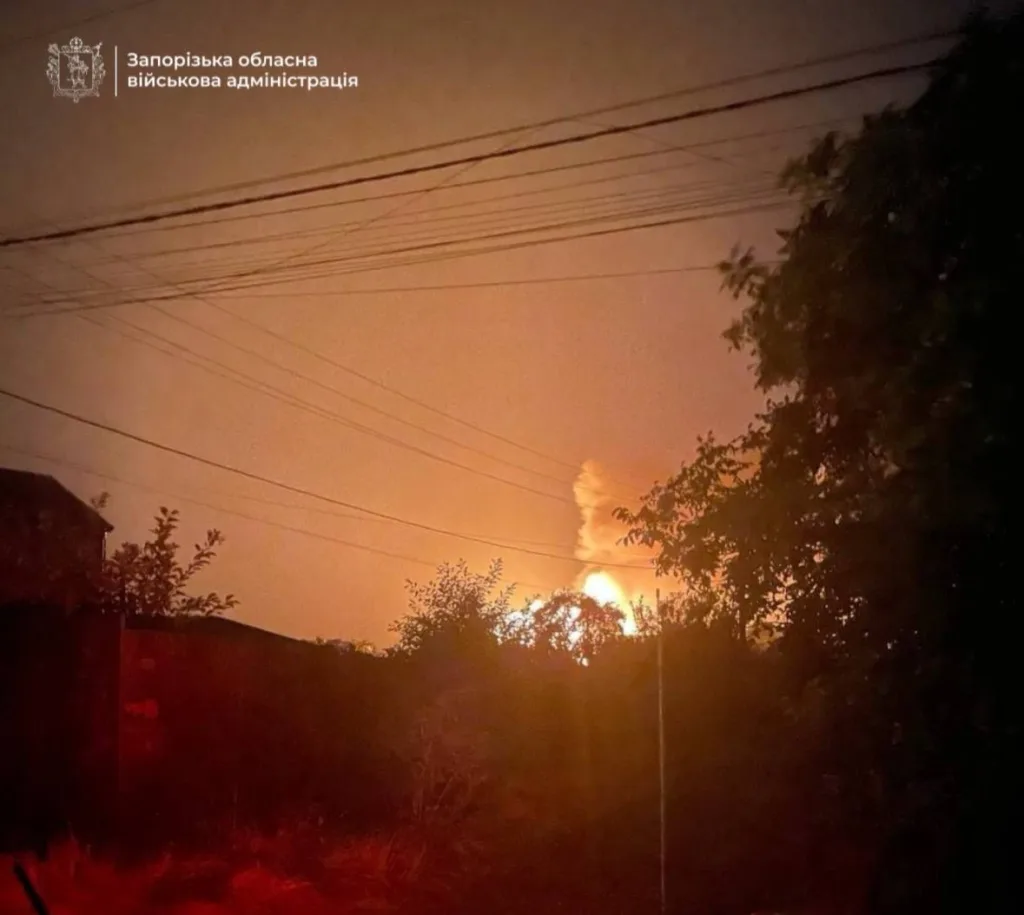 ВС РФ ночью нанесли удары по военным объектам в четырёх областях Украины