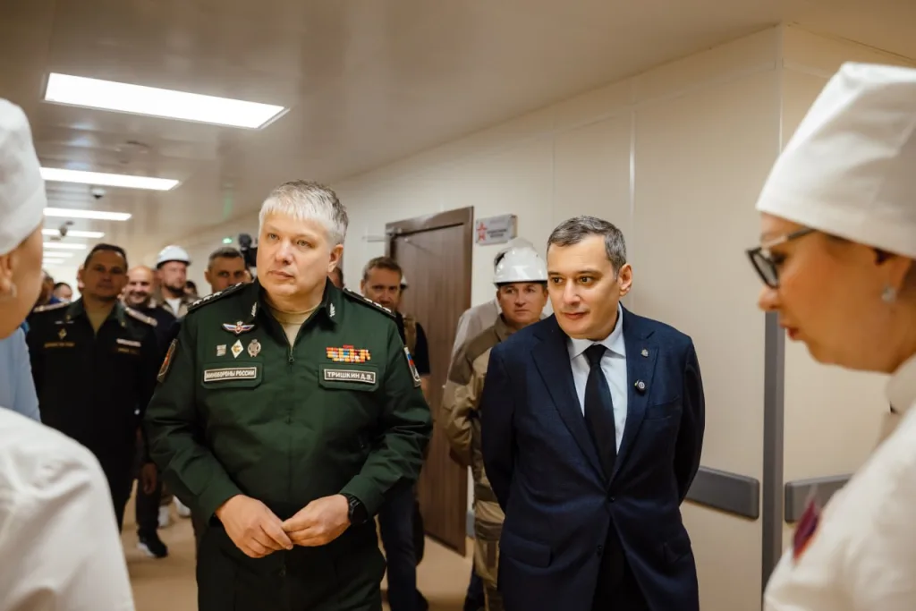 В Курске завершено строительство нового военного госпиталя