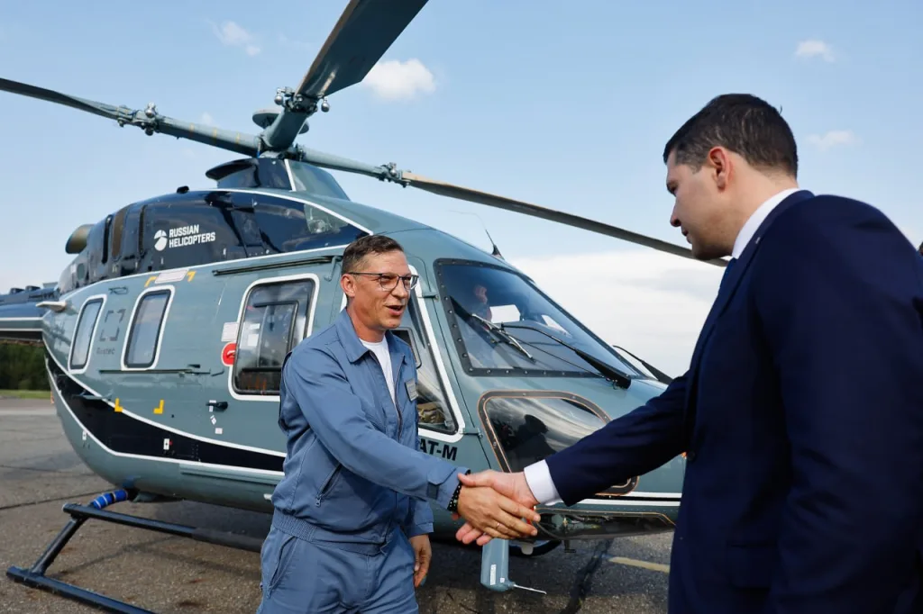 Импортозамещённый российский вертолёт «Ансат» поднялся в небо