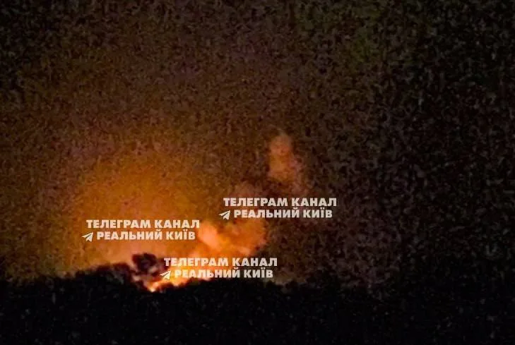 Этой ночью дроны камикадзе «Герань-2» навестили цели в Киеве и его окрестностях в городе Борисполь