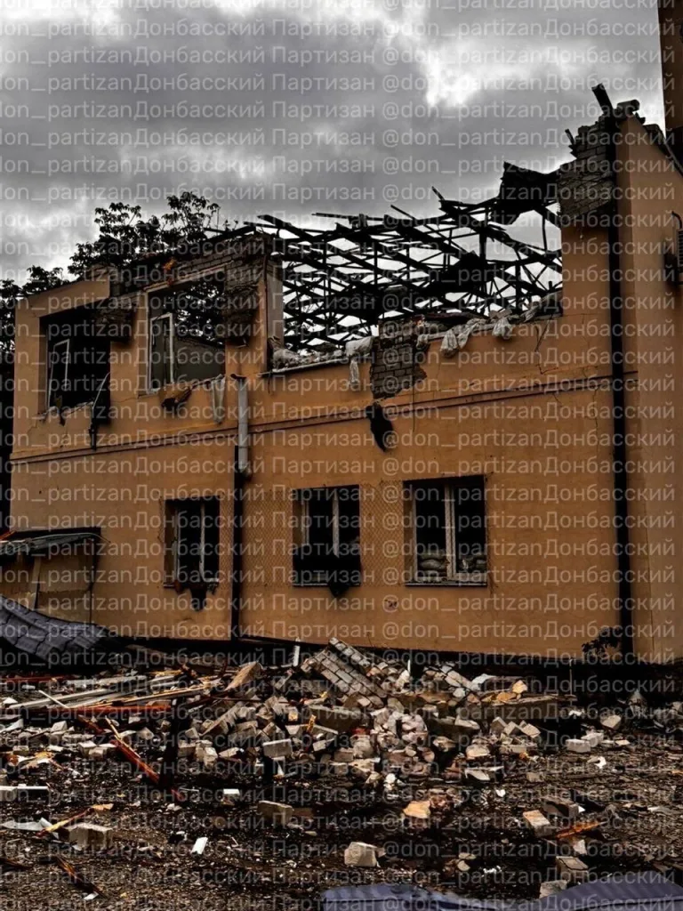 Славянск: поражение инженерной службы 63-й бригады в бывшем профилактории