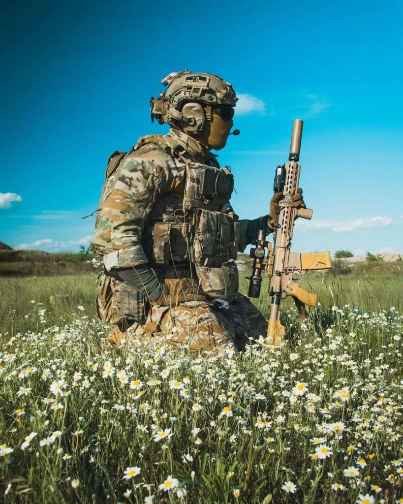 Образцы современного стрелкового оружия немецкого производства на вооружении спецподразделений ВСУ