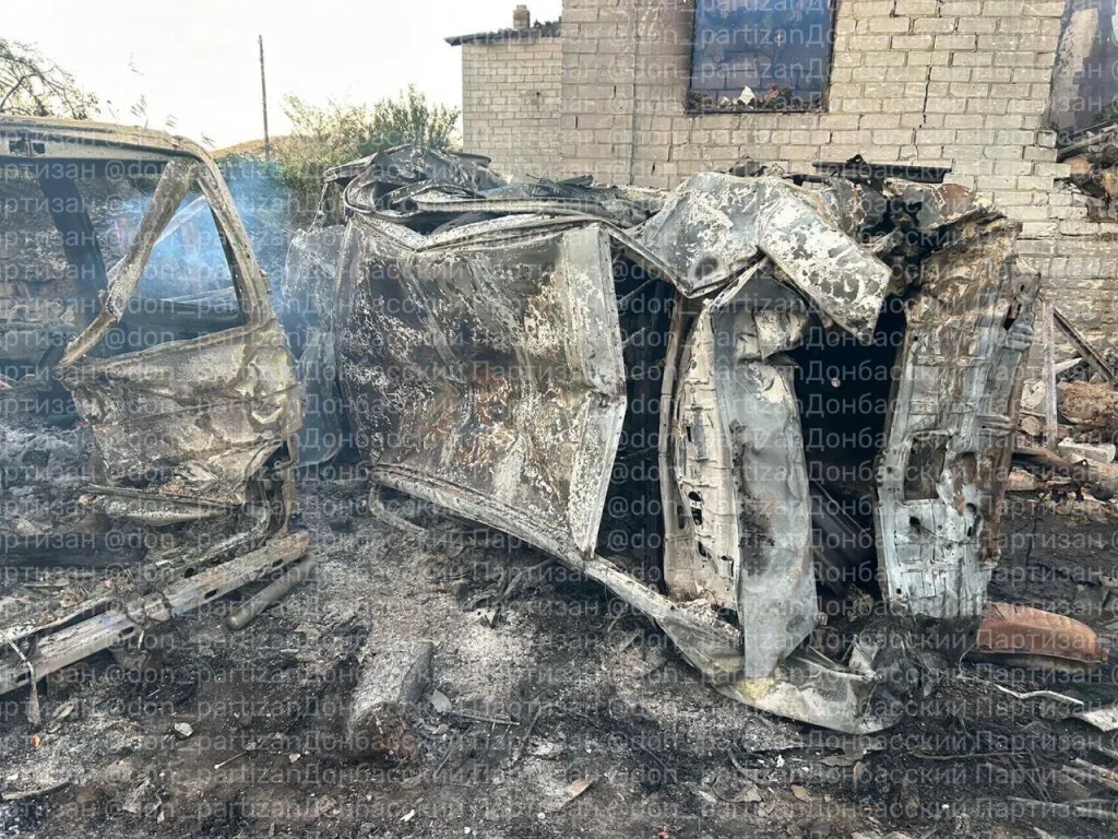 Былбасовка: точечный удар «Герани-2» по маскированному узлу «Азова» в жилом секторе