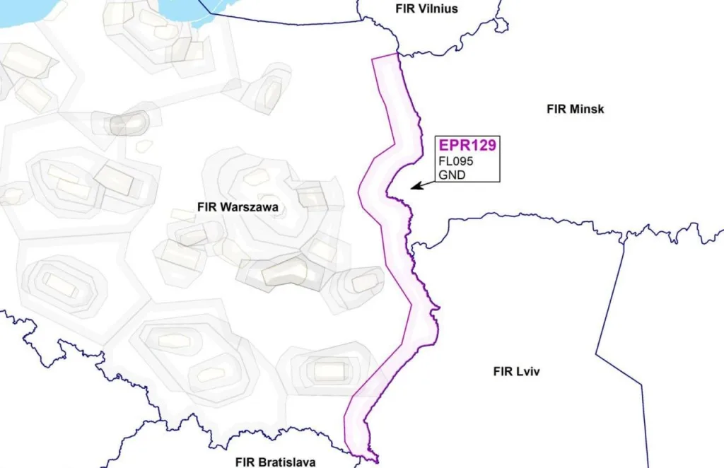 Польша и Латвия закрывают небо у границ с РФ и РБ