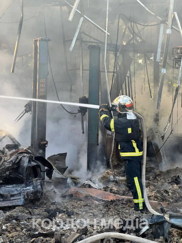 ВС РФ ночью нанесли удары по военным объектам в трёх областях Украины