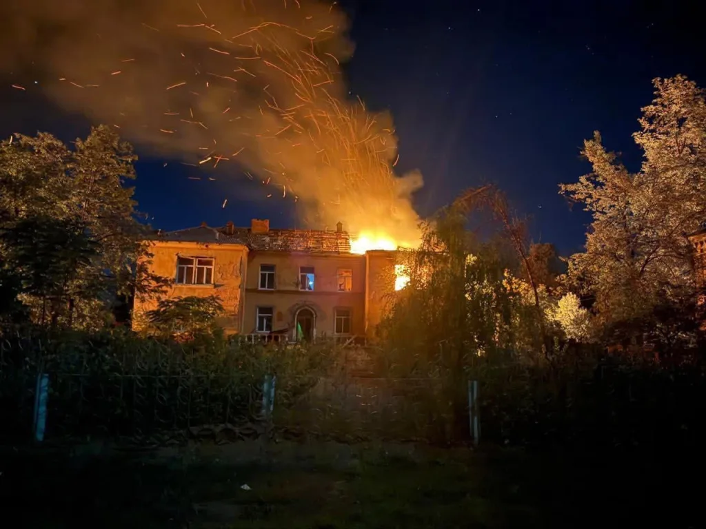 ВС РФ ночью нанесли удары по военным объектам в четырёх областях Украины