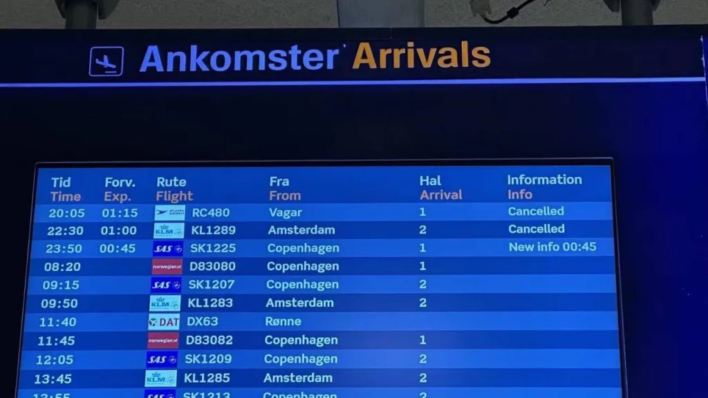 В Дании снова искали «российские дроны», а нашли… учебный самолет