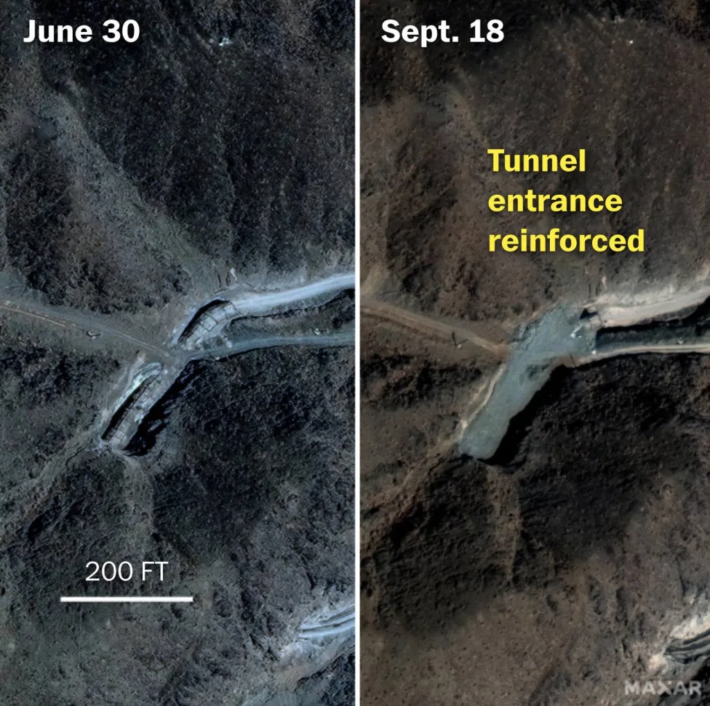 Иран активизировал работы на подземном ядерном объекте, известном под неформальным названием «Pickaxe Mountain»