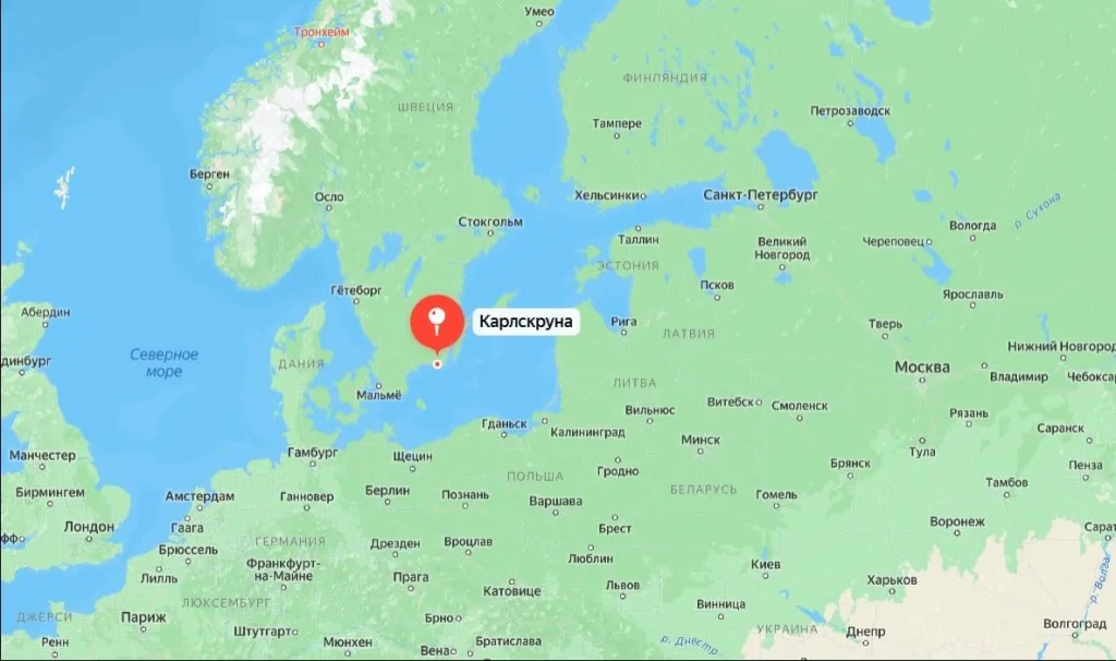 Возле крупнейшей базы ВМС Швеции зафиксировали пролёт подозрительных дронов