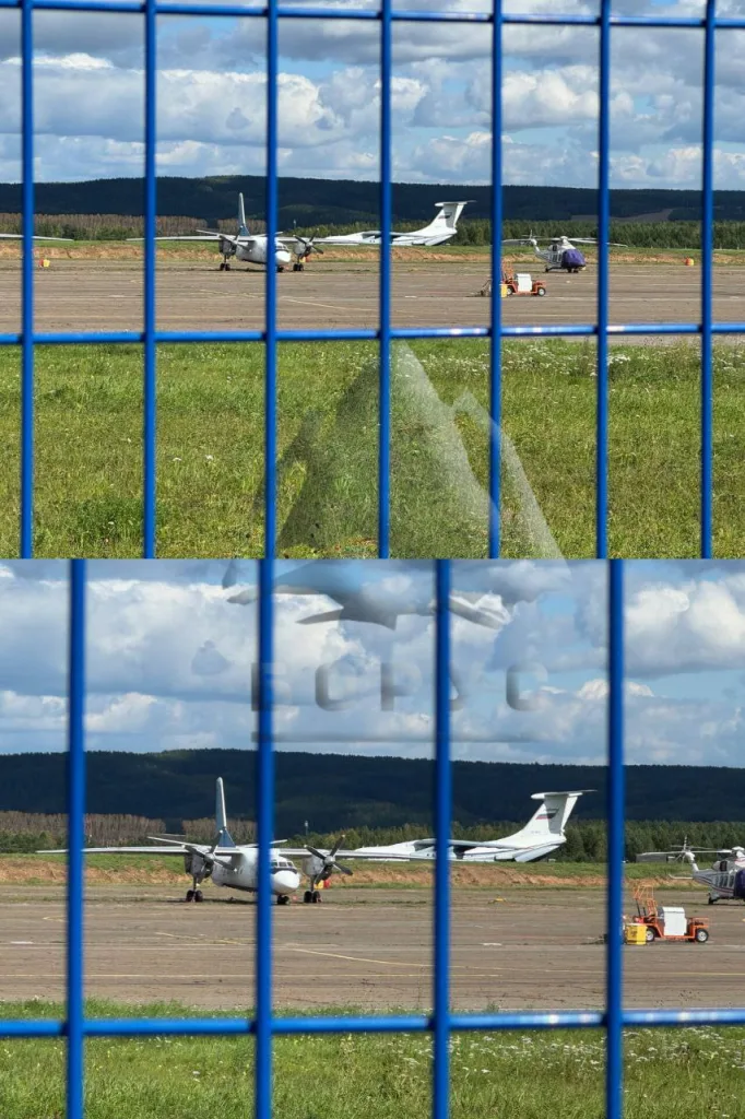 Ил-76 совершил аварийную посадку в аэропорту Черемшанка