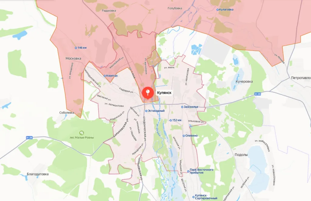 Кадры продвижения бойцов ВС РФ на севере Купянска и в центре населенного пункта