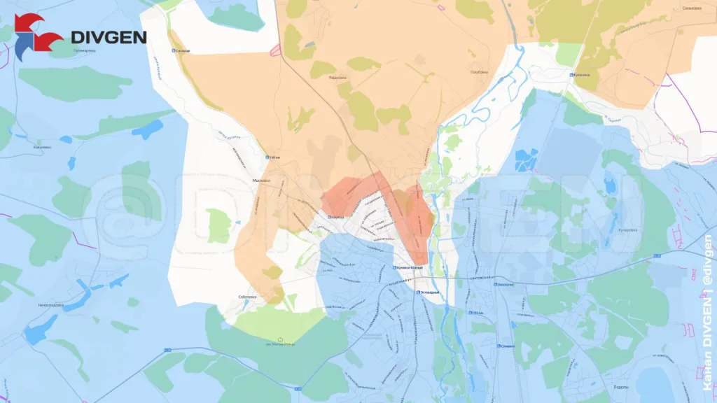 Кадры продвижения бойцов ВС РФ на севере Купянска и в центре населенного пункта