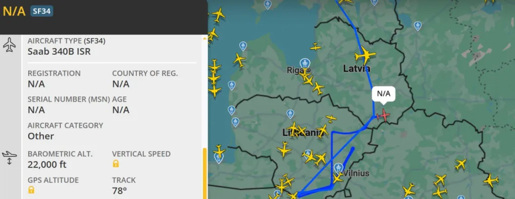 Сразу нескольких НАТОвских бортов работают у северо-западных границ России